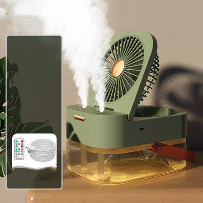 Portable Fan Air Cooler Humidifier