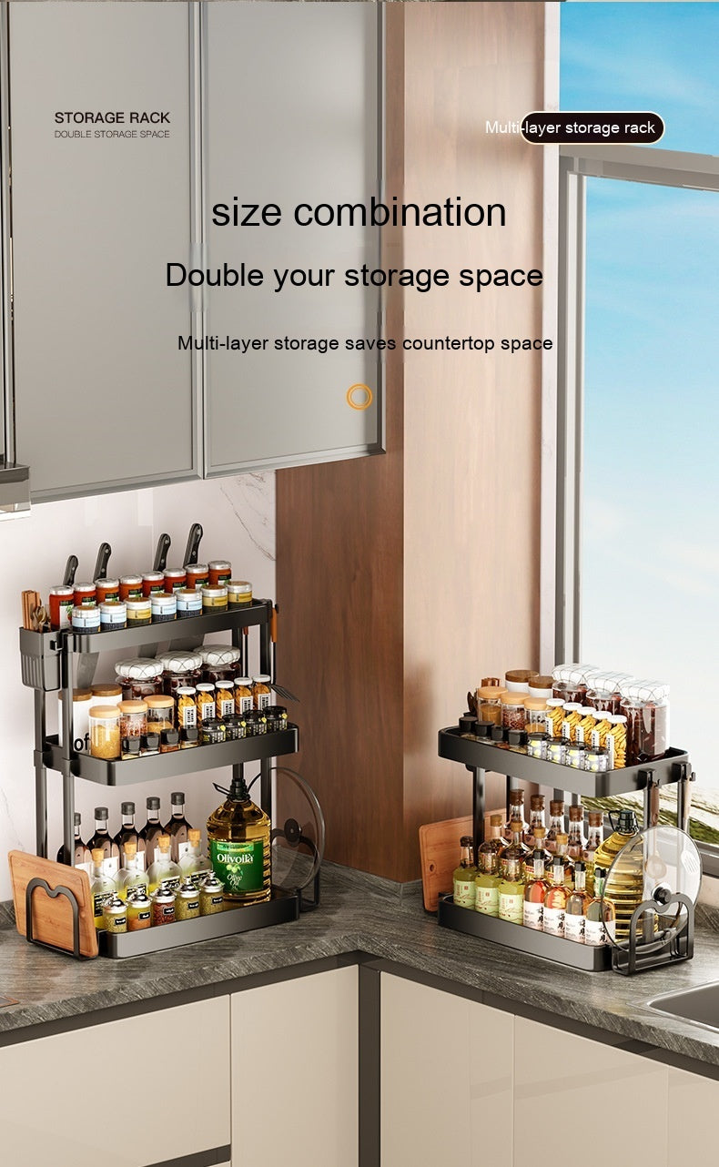 Multi-layer Storage Kitchen Supplies