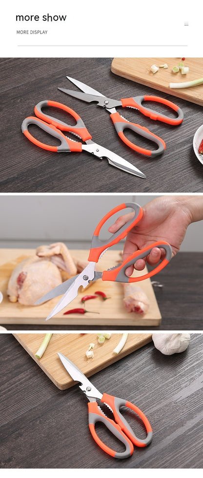 Kitchen Multi-function Bottle Opener Auxiliary Scissors