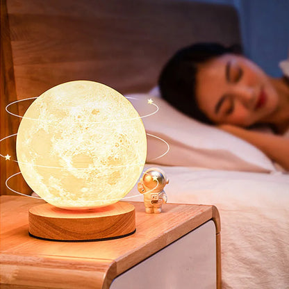 Creative 3D Magnetic Floating Levitating Moon Lamp