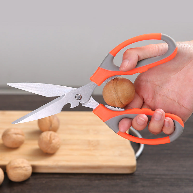 Kitchen Multi-function Bottle Opener Auxiliary Scissors