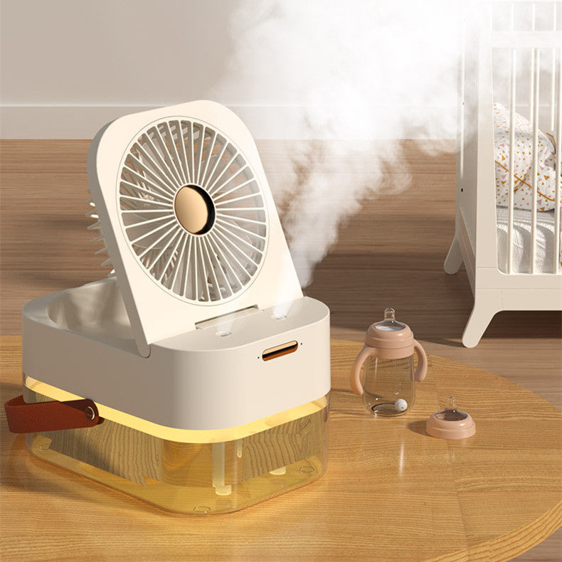 Portable Fan Air Cooler Humidifier