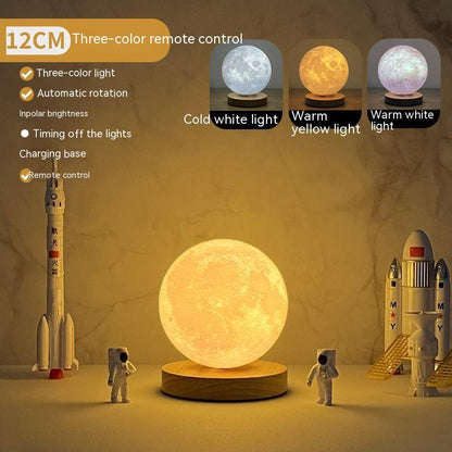 Creative 3D Magnetic Floating Levitating Moon Lamp