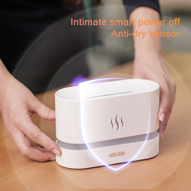 Simulation Flame Ultrasonic Aroma Air Humidifier